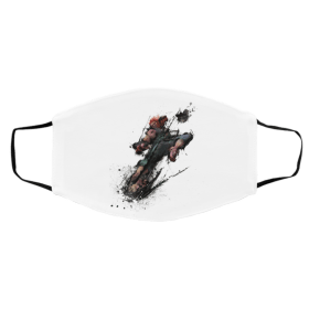 S-tre-et Fig-ht-er Ak-u-m-a Face Mask