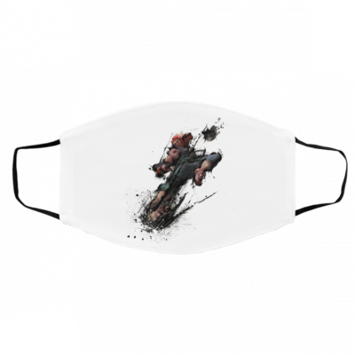 S-tre-et Fig-ht-er Ak-u-m-a Face Mask