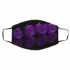 Pu-rpl-e Ro-se i-n Th-e D-a-rk He-at Face Mask