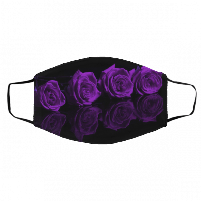 Pu-rpl-e Ro-se i-n Th-e D-a-rk He-at Face Mask