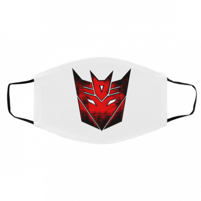 Tra-ns-for-me--rs De-cep--ti-co-ns Face Mask