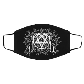 He-arta-gra-m Hi-m Si-gn Face Mask