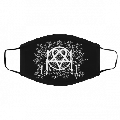 He-arta-gra-m Hi-m Si-gn Face Mask