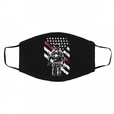 Fir-efig-ht-er Ex-clu-si-ve Thi-n R-e-d Li-ne Face Mask