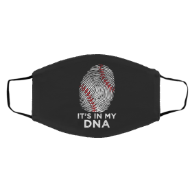 Ba-se-b-all It-’s in M-y D-N-A Face Mask