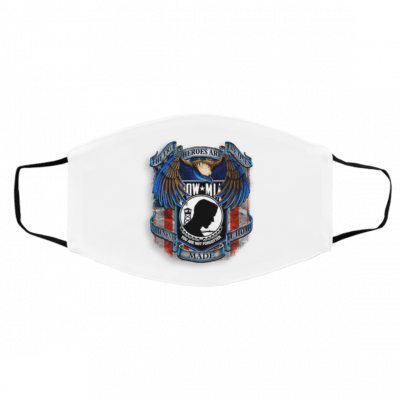 P-ow- Mi-a Tru-e H-er-oe-s Face Mask