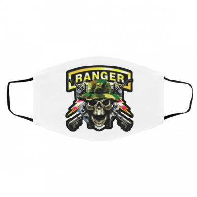 Arm-y Ra-ng-er Sk-u-ll Face Mask