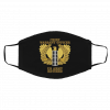 Ar-m-y Em-b-le-m W-arr-ant Of-fic-er C-w4 Re-tire-d Face Mask