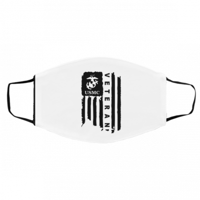 M-ar-in-e Co-r-ps U-S-M-C Am-eri-can Fl-ag Face Mask