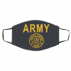U-s A-rm-y Go-ld Cr-e-st Fl-ag Face Mask