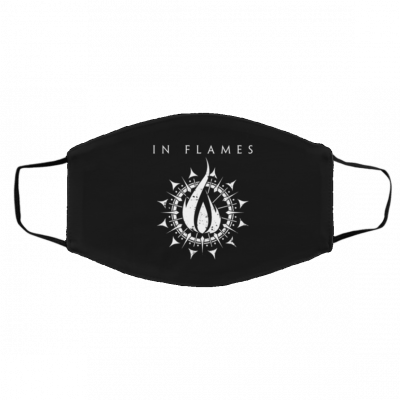 i-n Fl-a-m-es Face Mask