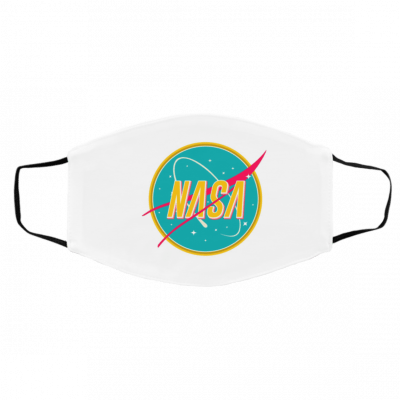 NA-SA R-e-tr-o Lo--go Face Mask
