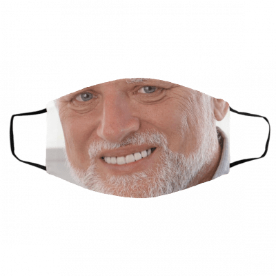 H-aro-ld Me-m-e Face Mask