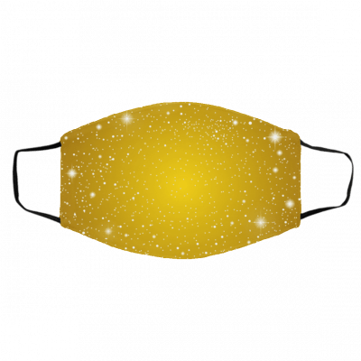 Go-lde-n St-a-r-ry S-k-y Face Mask