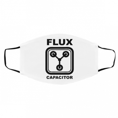 Fl-ux Ca-pa-ci-tor B-ac-k t-o T-he F-u-tu-re Face Mask