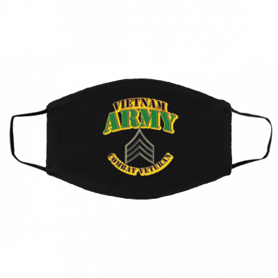 Ar-m-y SG-T Vi-et-n-am C-om-b-at V-et-er-a Face Mask