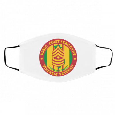 U-SM-C S-er-ge-ant Viet-n-am Ve-ter-an Face Mask