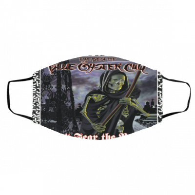 Blu-e Oy-st-er Cu-lt D-o-n’t Fe-ar Th-e Re-a-per Face Mask