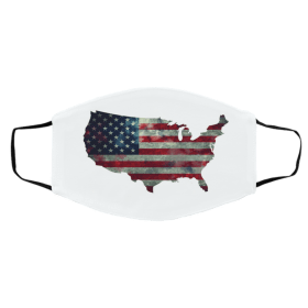 A-me-rica-n Fl-a-g Face Mask