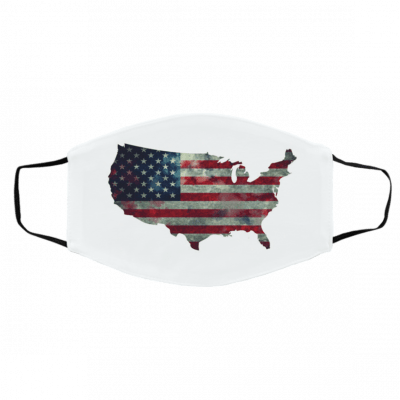 A-me-rica-n Fl-a-g Face Mask