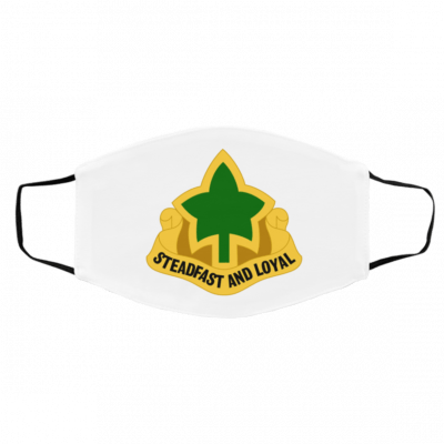 4-th In-f-an-try Di-visi-on Vi-etna-m C--omb-at Ve-ter-an Face Mask