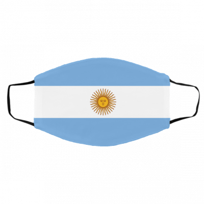 Fl-a-g o-f A-rg-en-tin-a Face Mask