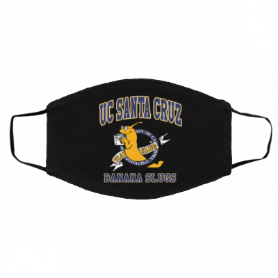 U-c S-an-t-a C-ru-z B-an-an-a Sl-u-gs Face Mask