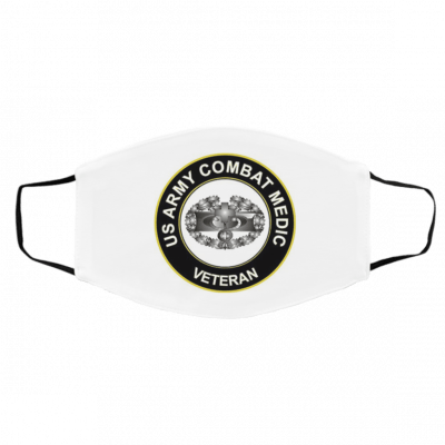 U-s Ar-my C-om-bat M-e-dic V-et-era-n Face Mask