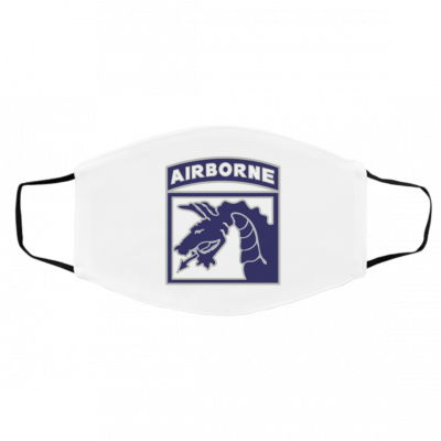 1-8t-h A-irb-o-r-ne Co-r-ps Face Mask