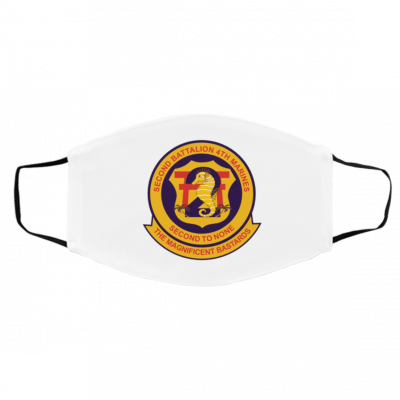 2n-d Bat-ta-li-on 4st Marines Face Mask
