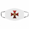 Te-m-plar K-n-ig-ht Lo-g-o Sy-m-bol Face Mask