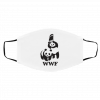 W-W-F Pan-da Be-ar Wr-est-lin-g Face Mask