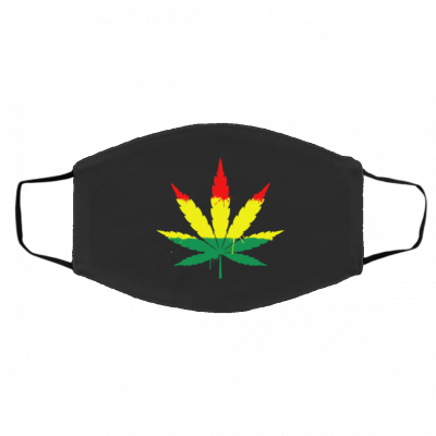 R-ast-a Co-lo-rs M-ari-ju-a-na Face Mask