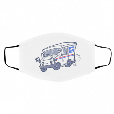 M-a-il T-r-u-ck M-ai-lm-an Face Mask