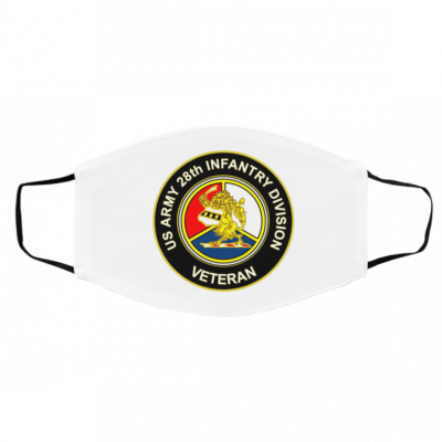 U-s A-rm-y V-et-era-n 2-8-th Inf-a-ntr-y Di-v-is-ion Face Mask