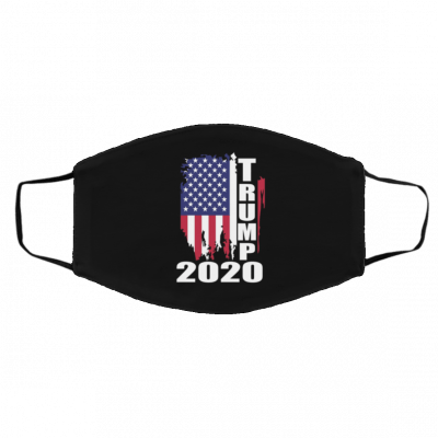 D-o-na-ld Tr-u-mp 2-0-20 El-ec-t-ion Face Mask