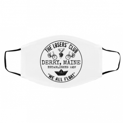 Th-e L-os-ers’ C-lu-b E-mb-le-m Face Mask