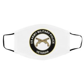 U-s A-r-my M-ilitar-y Po-lic-e Vet-era-n Face Mask