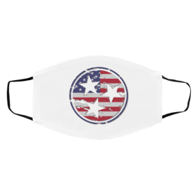 Ten-ne-s-se-e T-ri S-t-ar Fla-g Face Mask