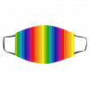 R-ai-nb-ow St-ri-p-es P-att-e-rn Face Mask