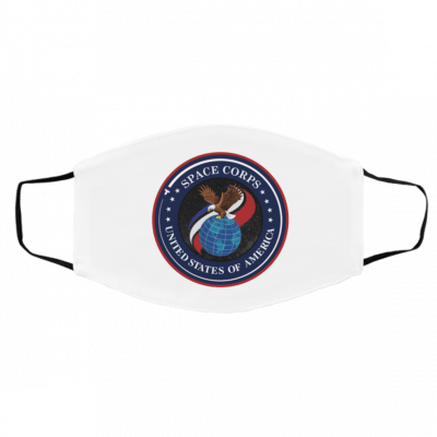 U-ni-te-d St-at-es Sp-ac-e Co-rp-s S-p-ac-e Force Face Mask