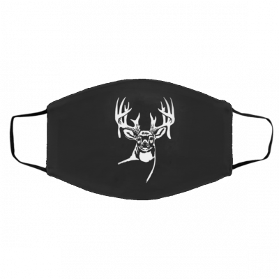 D-e-er A-ntl-e-rs Lo-ok-in-g Fo-rw-ar-d Face Mask