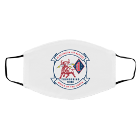 3r-d B-at-t-ali-on 1s-t M-ar-ine-s Face Mask