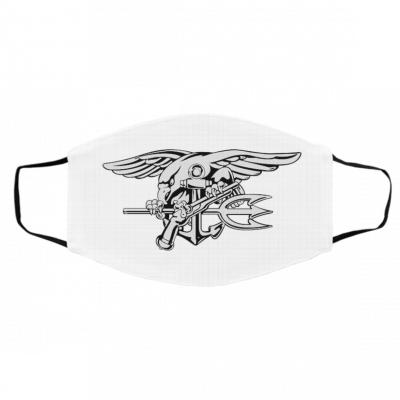 Na-vy Se-als T-ride-n-t Face Mask