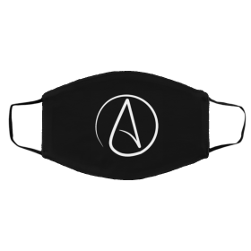 Atheist Sign Face Mask
