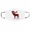 Bu-ffa-lo Pl-ai-d M-o-o-se Face Mask