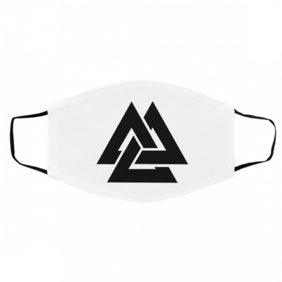 Val-k-nu-t Th-e S-y-mb-ol o-f O-d-in Face Mask