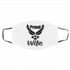 P-ro-u-d A-ir F-o-rc-e Wi-f-e Face Mask
