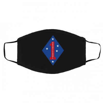 1s-t M-ari-n-e D-ivi-sio-n Face Mask