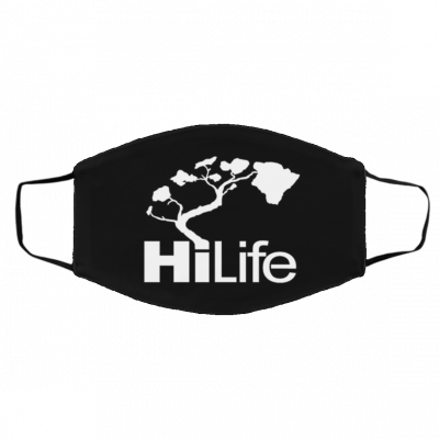 Ha- w- aii H -i L - ife - Be-a- u- tif- ul A-rt Face Mask